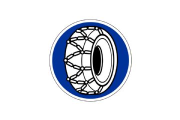 Avviso pneumatici da neve